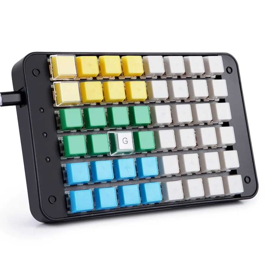Koolertron 48-key programmable one-handed mechanical keypad official product photo
