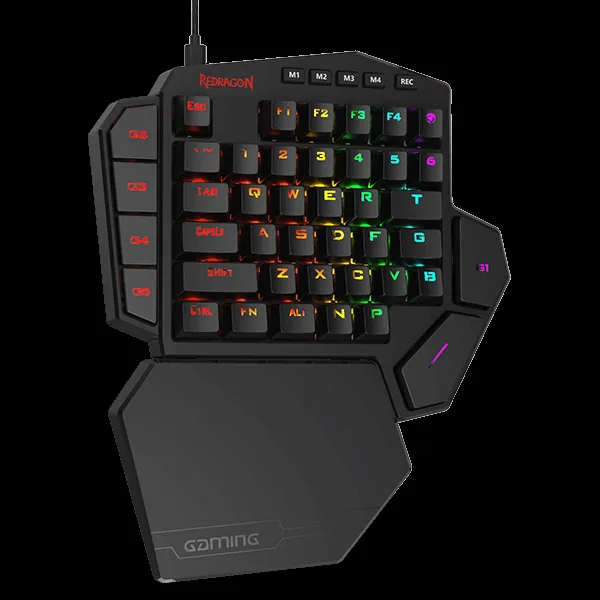 Redragon K585 DITI one-handed mechanical gaming keyboard official product photo