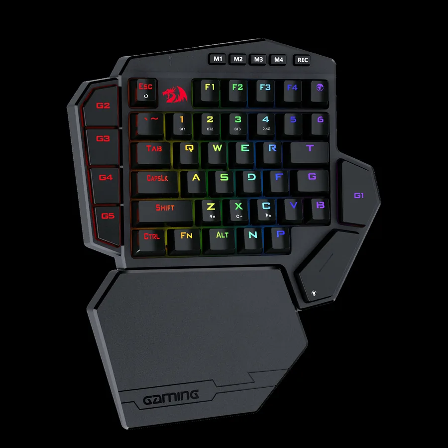 Redragon K585 PRO wireless one-handed mechanical gaming keypad official product photo