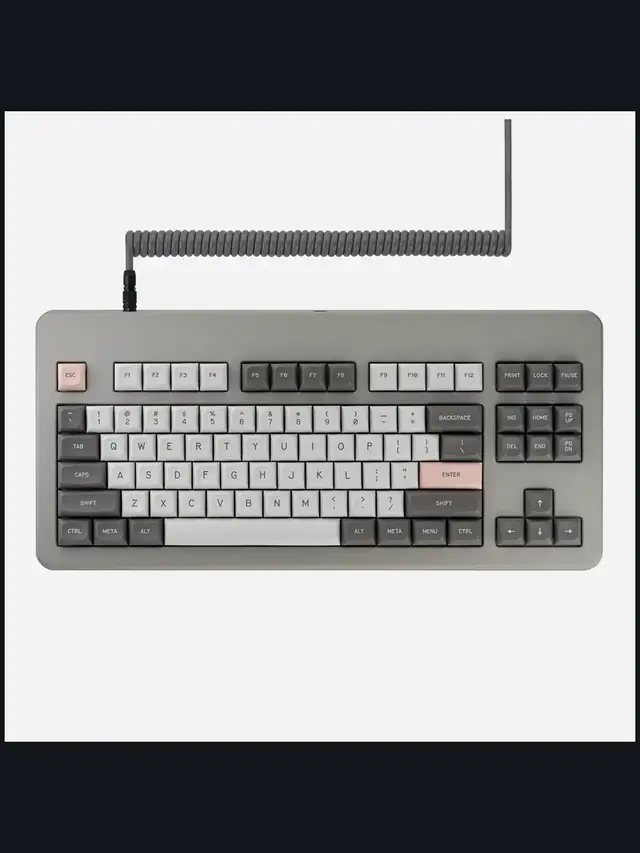 Official top view of the Norbauer Seneca First Edition keyboard